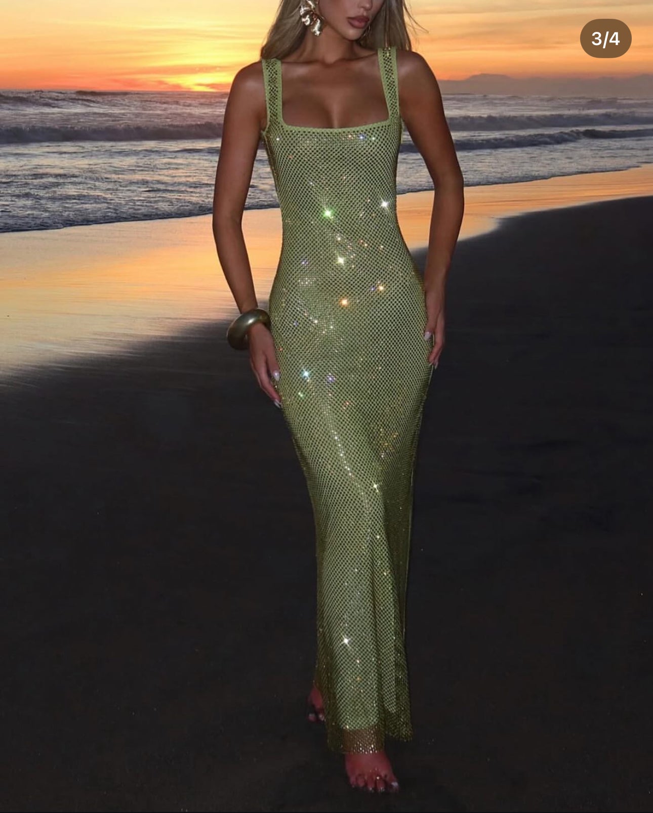 Lumineuse | Maxi Elbise