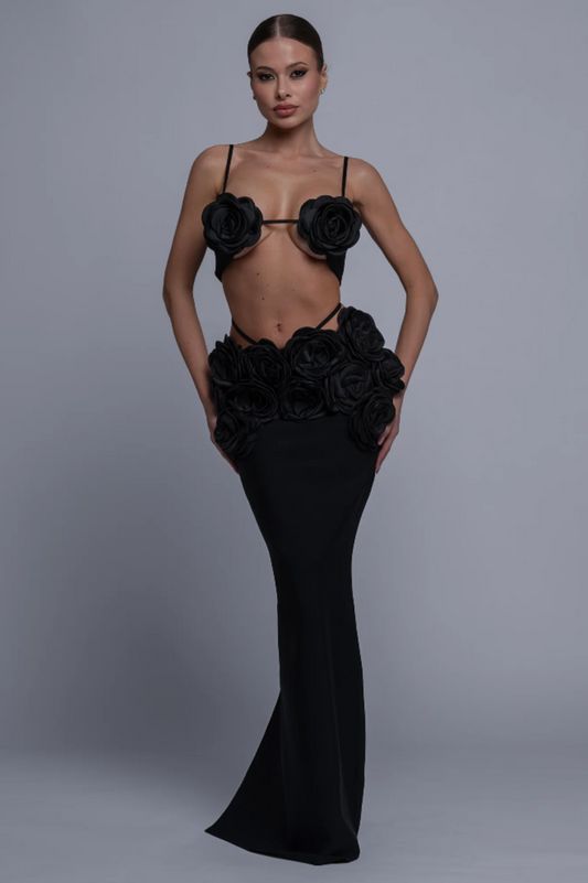 Black Panter Bandaj Elbise Takım