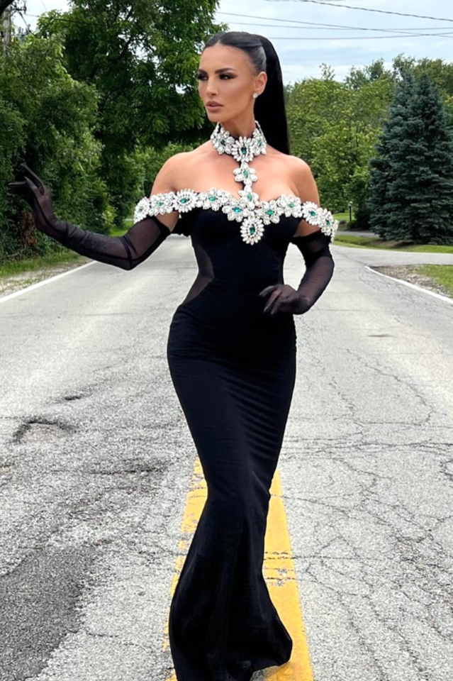 Terra Eclipse Haute Couture Elbise